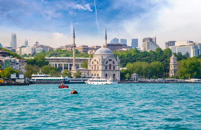 Ortaköy Mosque on the Bosphorus in Istanbul